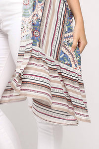 Gigio - Mixed Prints Kimono