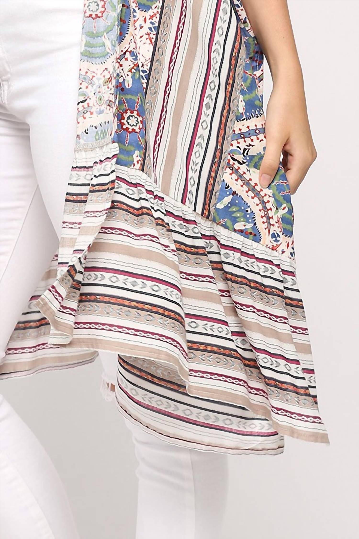 Gigio - Mixed Prints Kimono