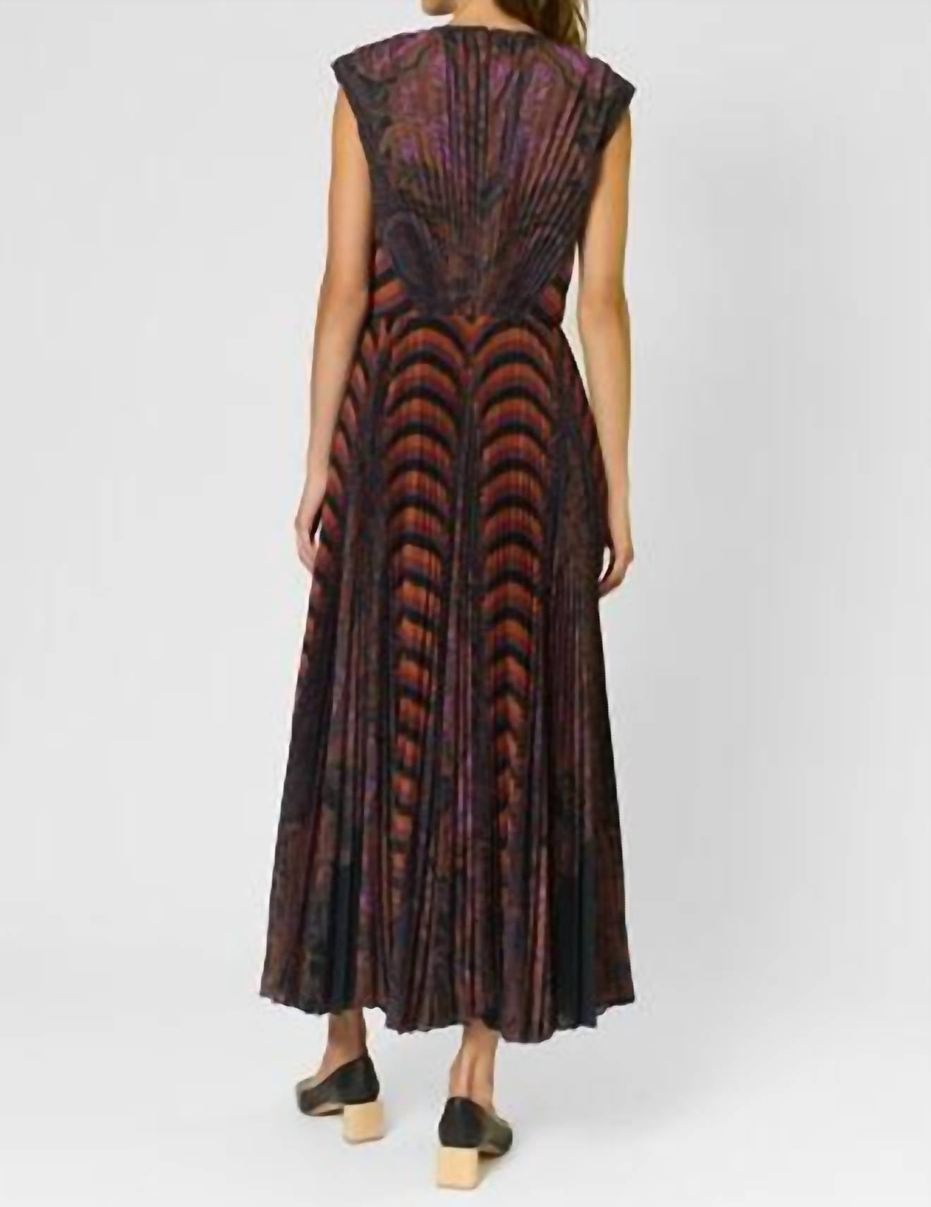Ulla Johnson - Violeta Pleated Sleeveless Dress
