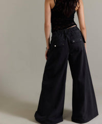 Free People - Julien Wide Leg Chino Trouser Pants