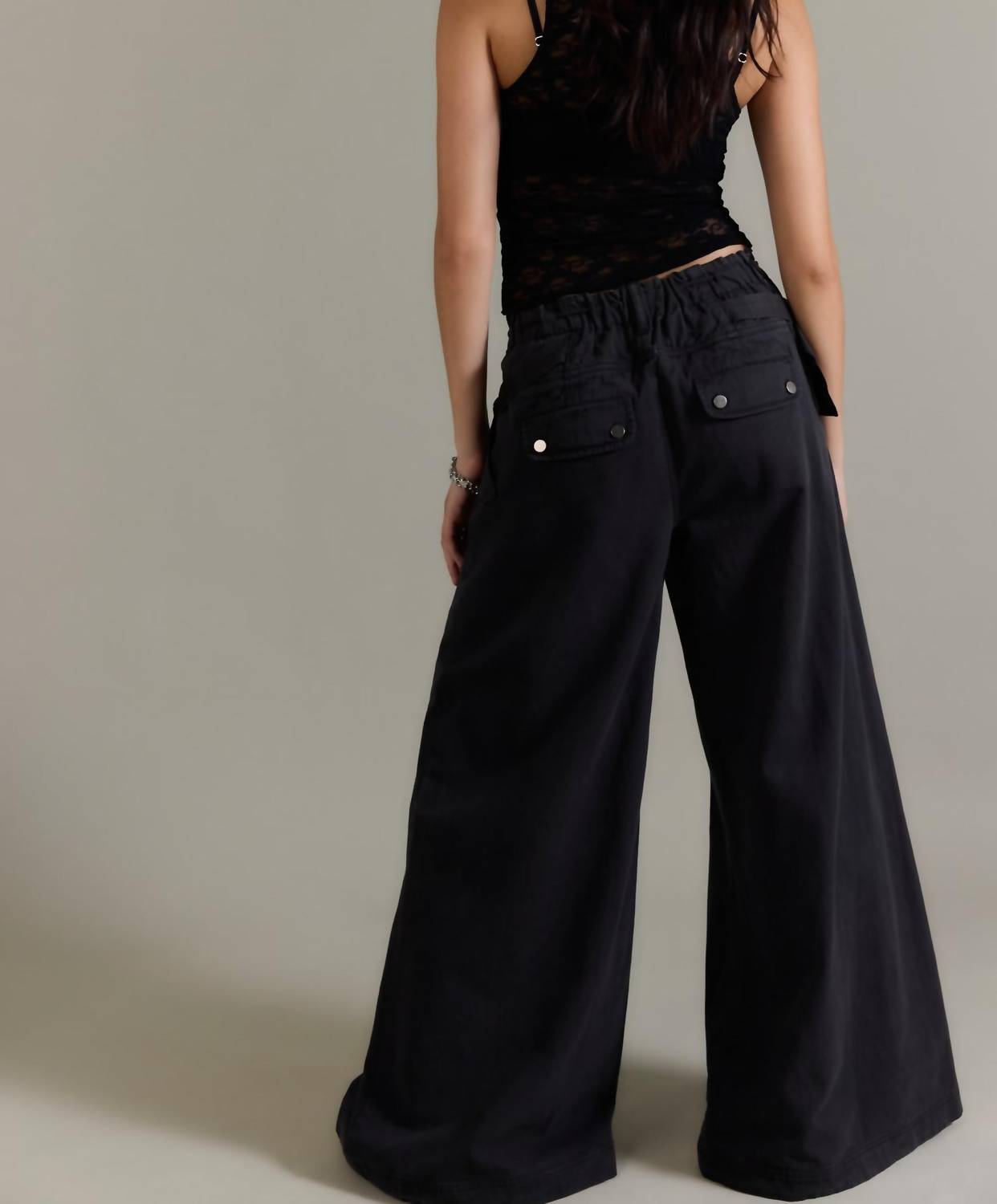 Free People - Julien Wide Leg Chino Trouser Pants
