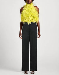 Meimeij - Wide-leg Satin Pants