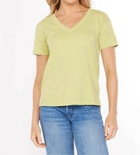 Mododoc - Short Sleeve Boxy V-neck Tee