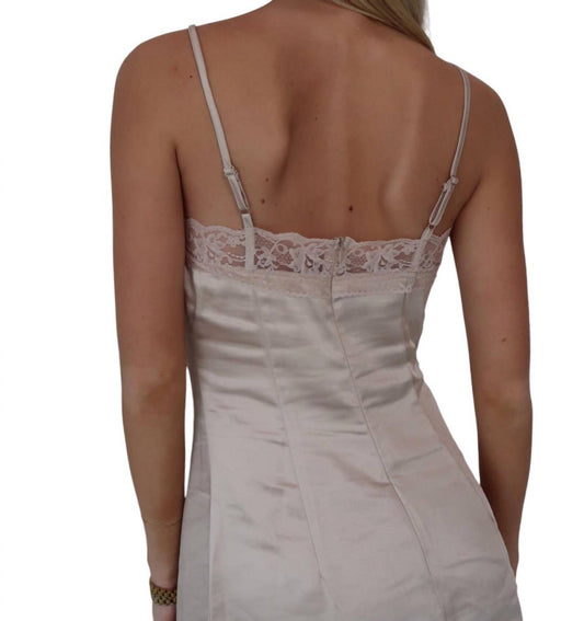 Beige Botany - Adore You Mini Dress