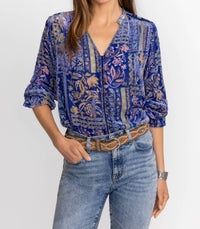 Johnny Was - Joasie Burnout Blouse