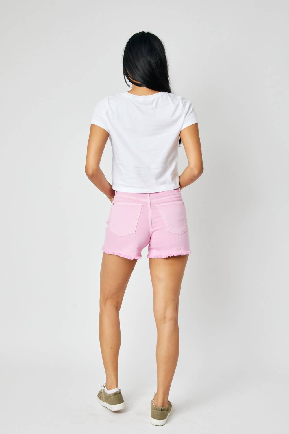 Judy Blue - Strawberry Kiss Shorts