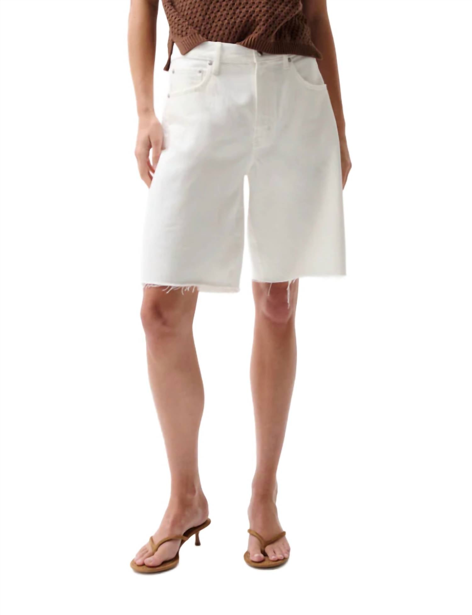 Pistola - Nolan Relaxed Straight Cut Off Shorts