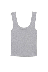 Donni. - Rib Scoop Tank Top