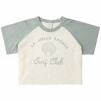 Rylee + Cru - Kid's Raglan Crop Tee