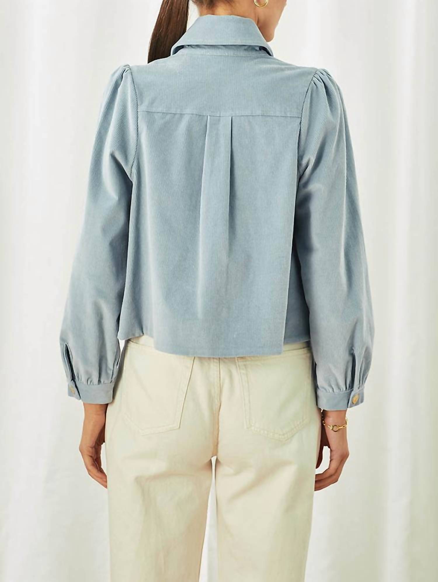 Cartolina Nantucket - Colby Snap Front Corduroy Jacket
