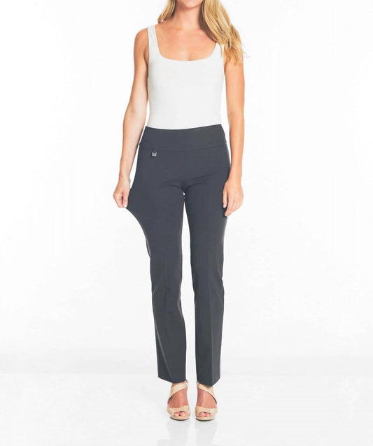 Slimsation By Multiples - Pull On Ease-y-fit Ankle Pants