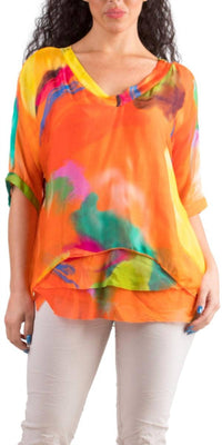 Gigi Moda - Diana Brushstroke Blouse