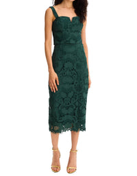 ALLISON NEW YORK Emery Tank Top in pine green - women's tank top - alternate view