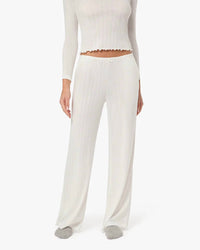 We Wore What - Pull-on Pointelle Pajama Pants