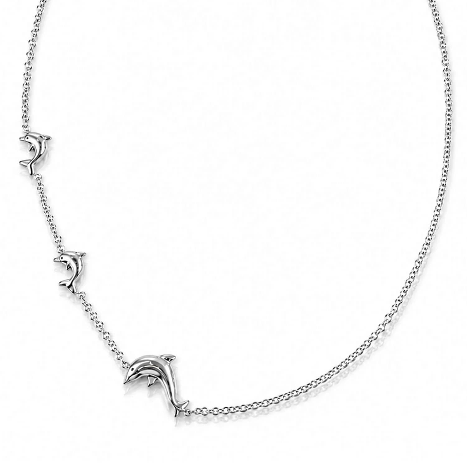 Gold & Honey - Women's Dolphin Necklace