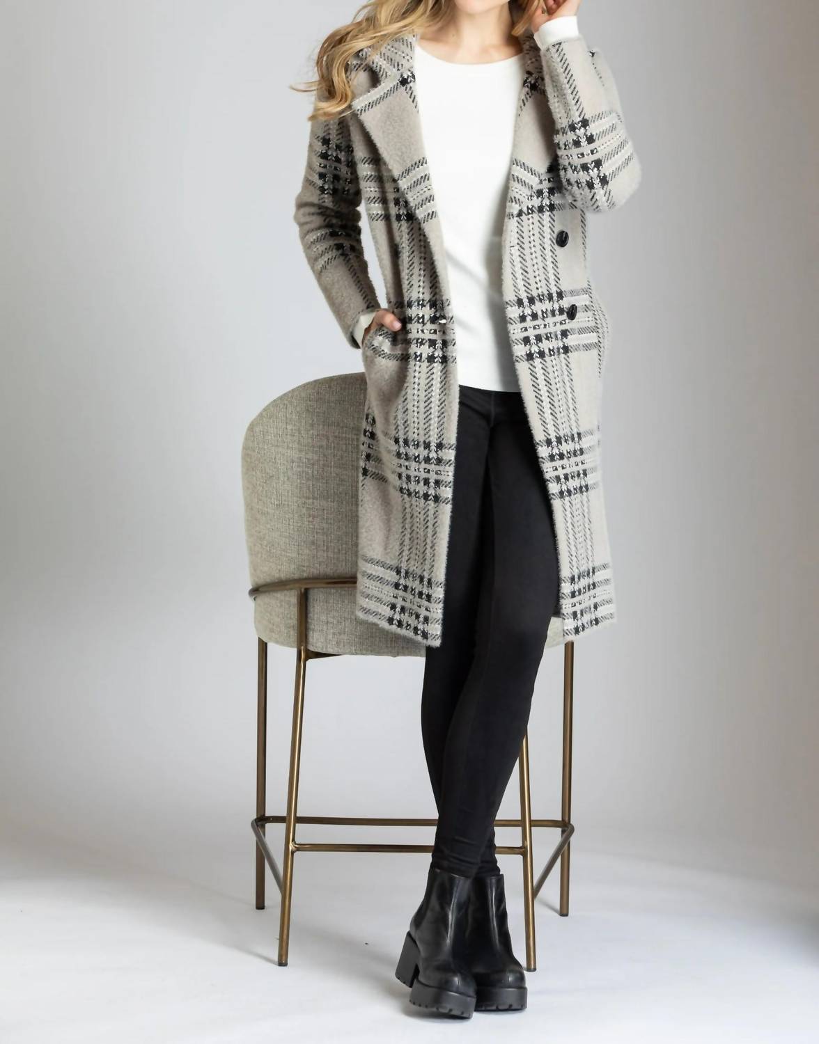 Apny - Sleek Suedette Leggings