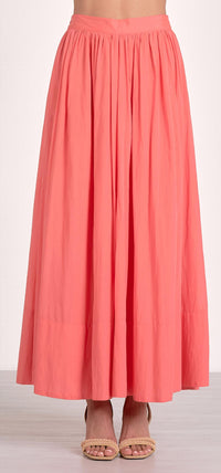 Elan - Pleated Maxi Skirt