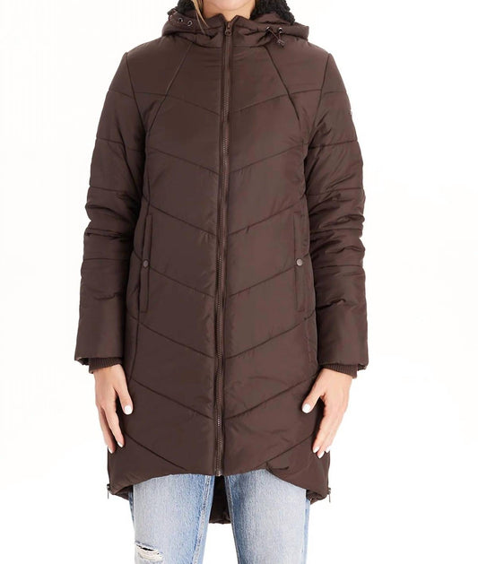 Modern Eternity - Harper 3 In 1 Maternity Coat Cocoon Mid Thigh