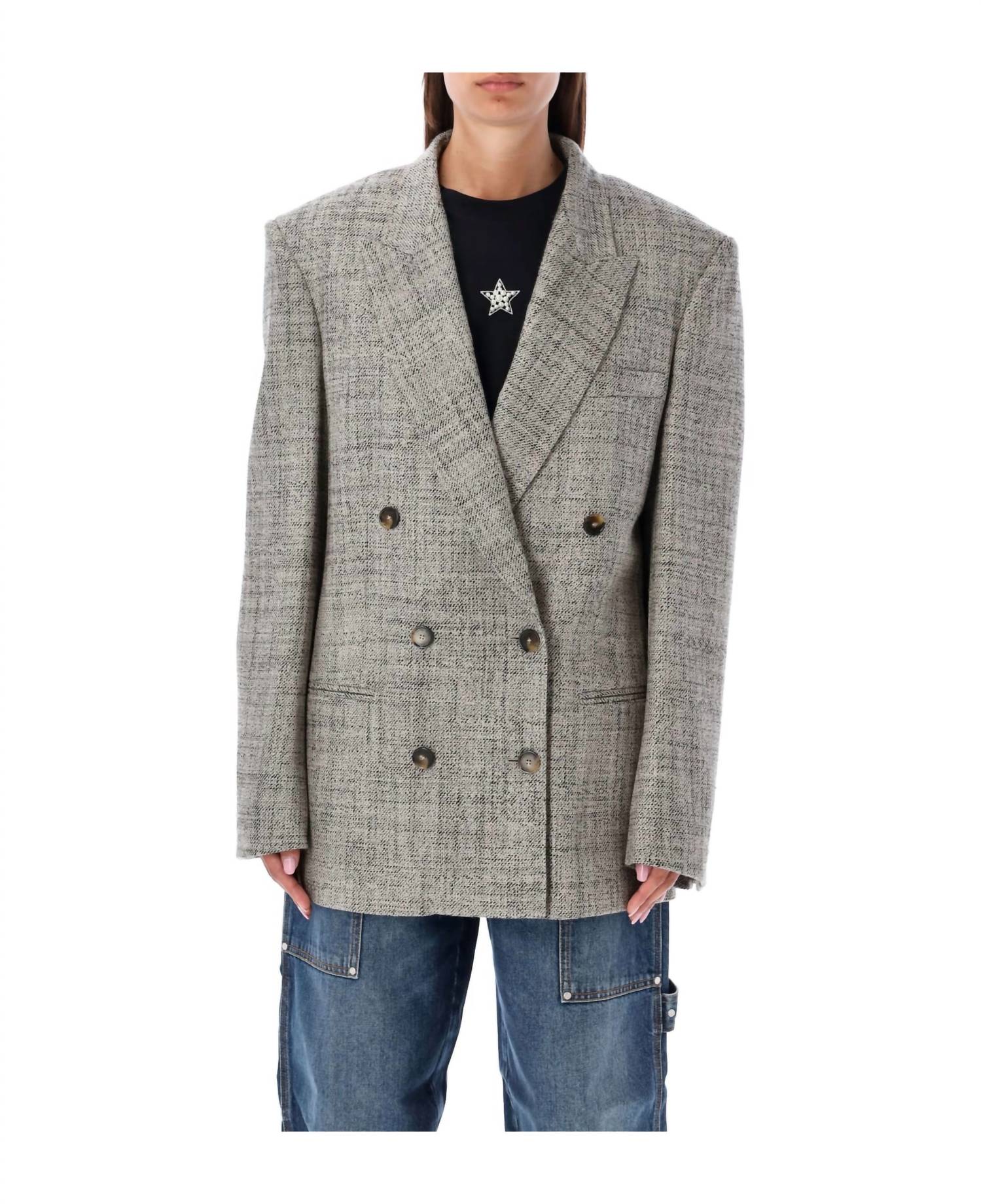Stella Mccartney - Double Breasted Wool Blazer