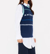 Brodie Cashmere - Parker Stitched Vest