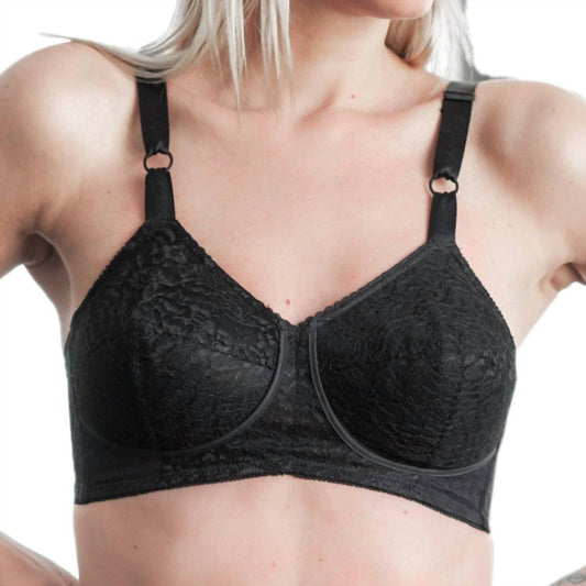 Rago - Satin And Lace Support Bra