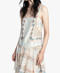 Anna Sui - Heritage Scarf Print Dress
