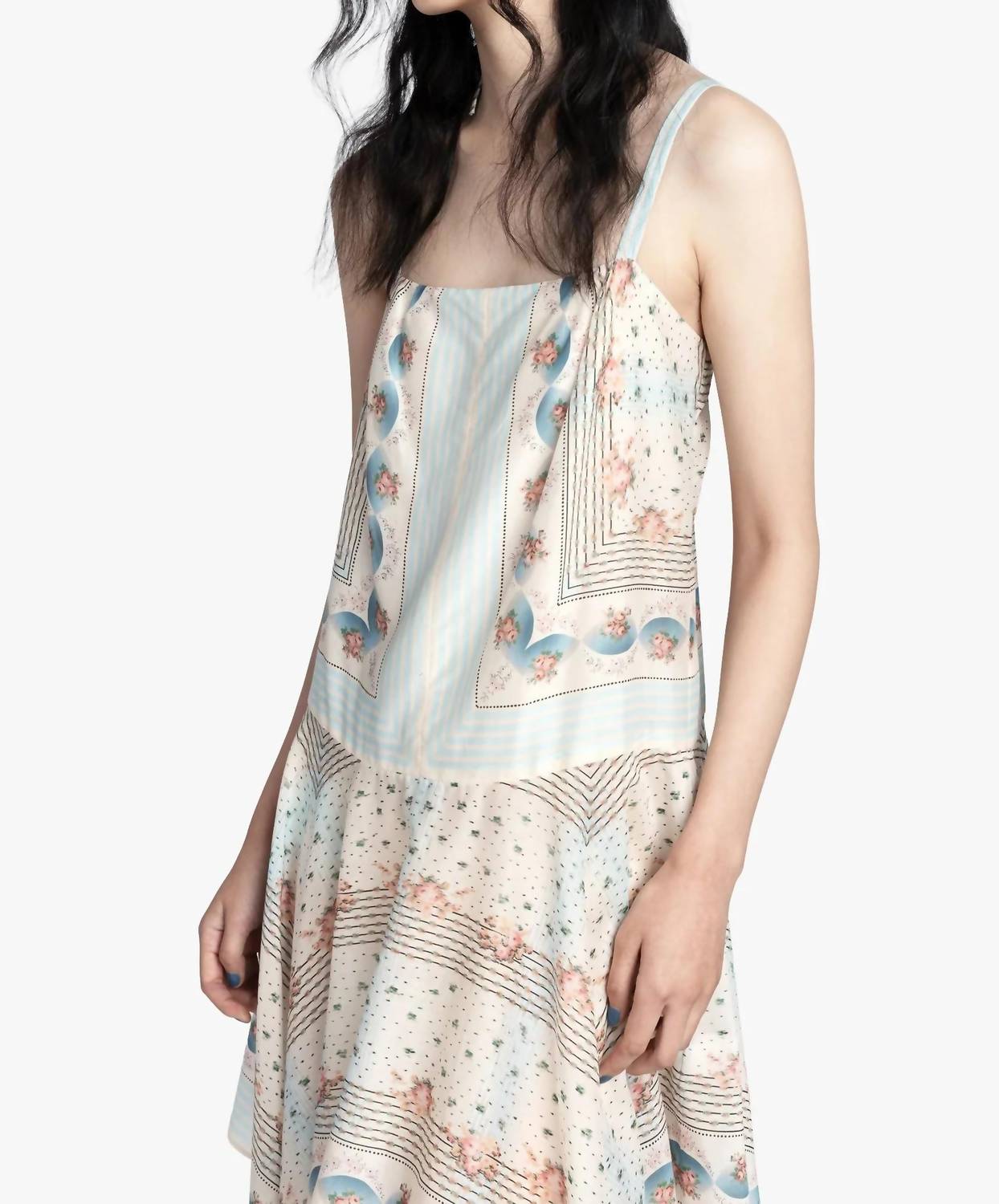 Anna Sui - Heritage Scarf Print Dress