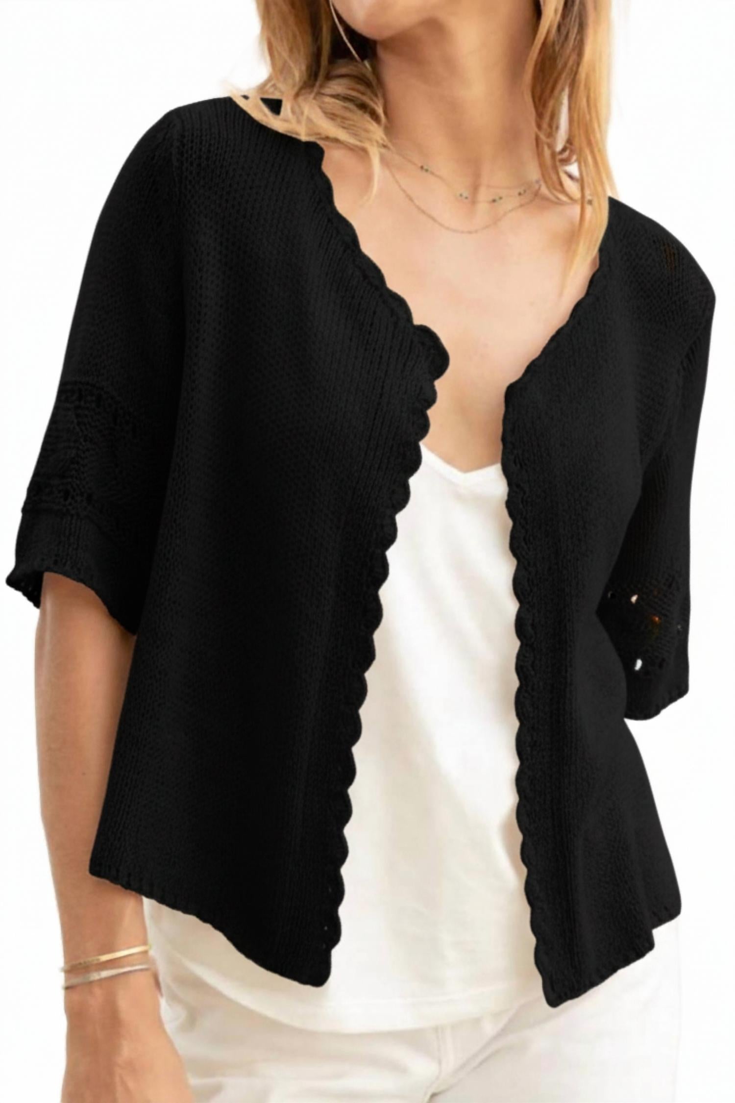 Wooden Ships - Calliope Short Sleeve Cardigan