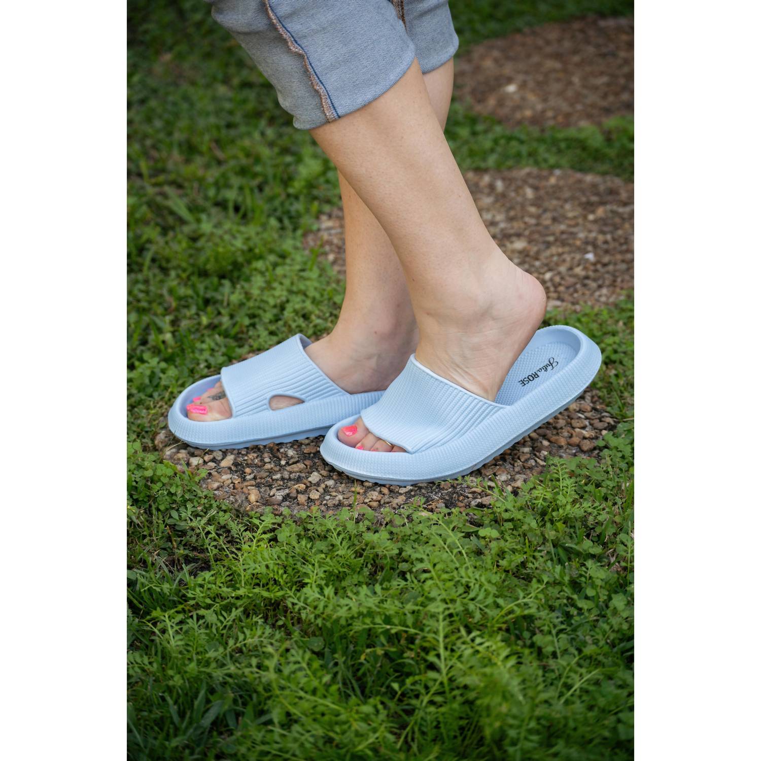 Julia Rose - Women's Casual Slides Sandals