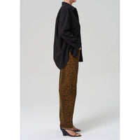 Citizens of Humanity Miro Long Relaxed Jean in sepia cheetah - women's jeans - view 4