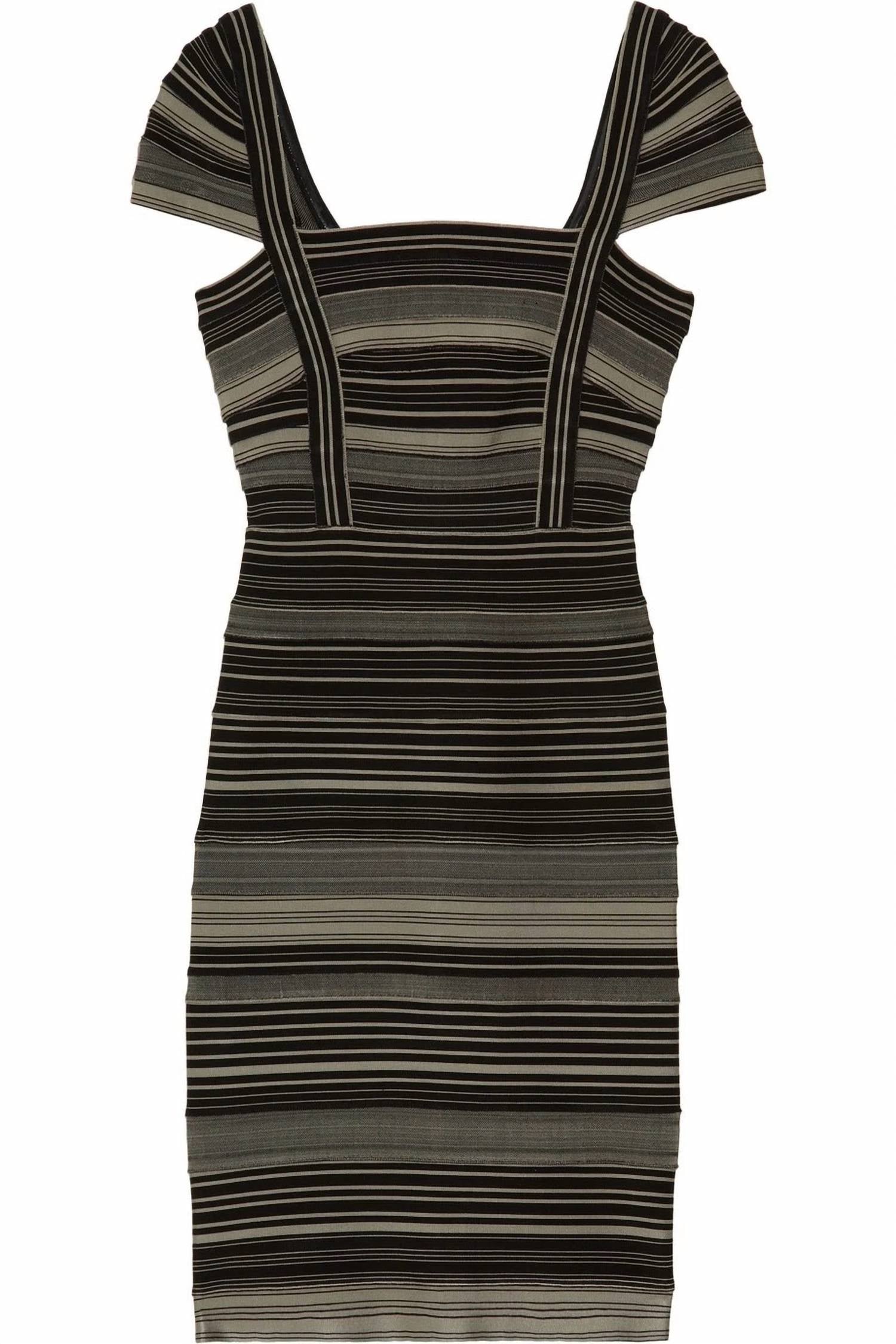 Herve Leger - Pre-loved Sandra Bandage Dress