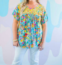 Layerz Clothing - Belle Floral Top