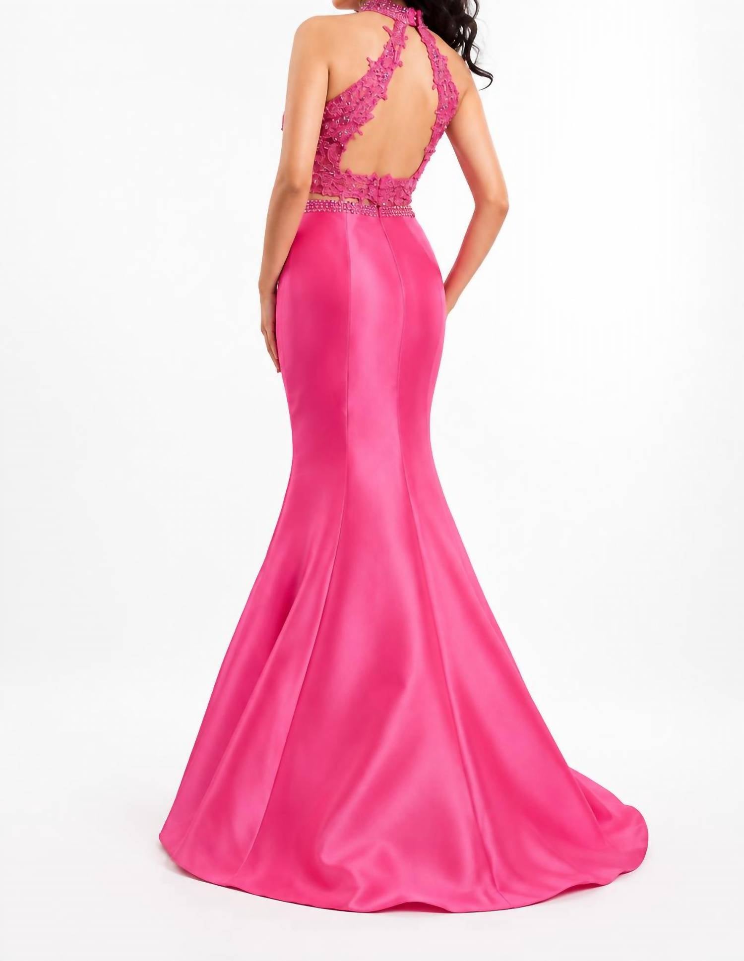 Rachel Allan - Lace Mermaid Dress