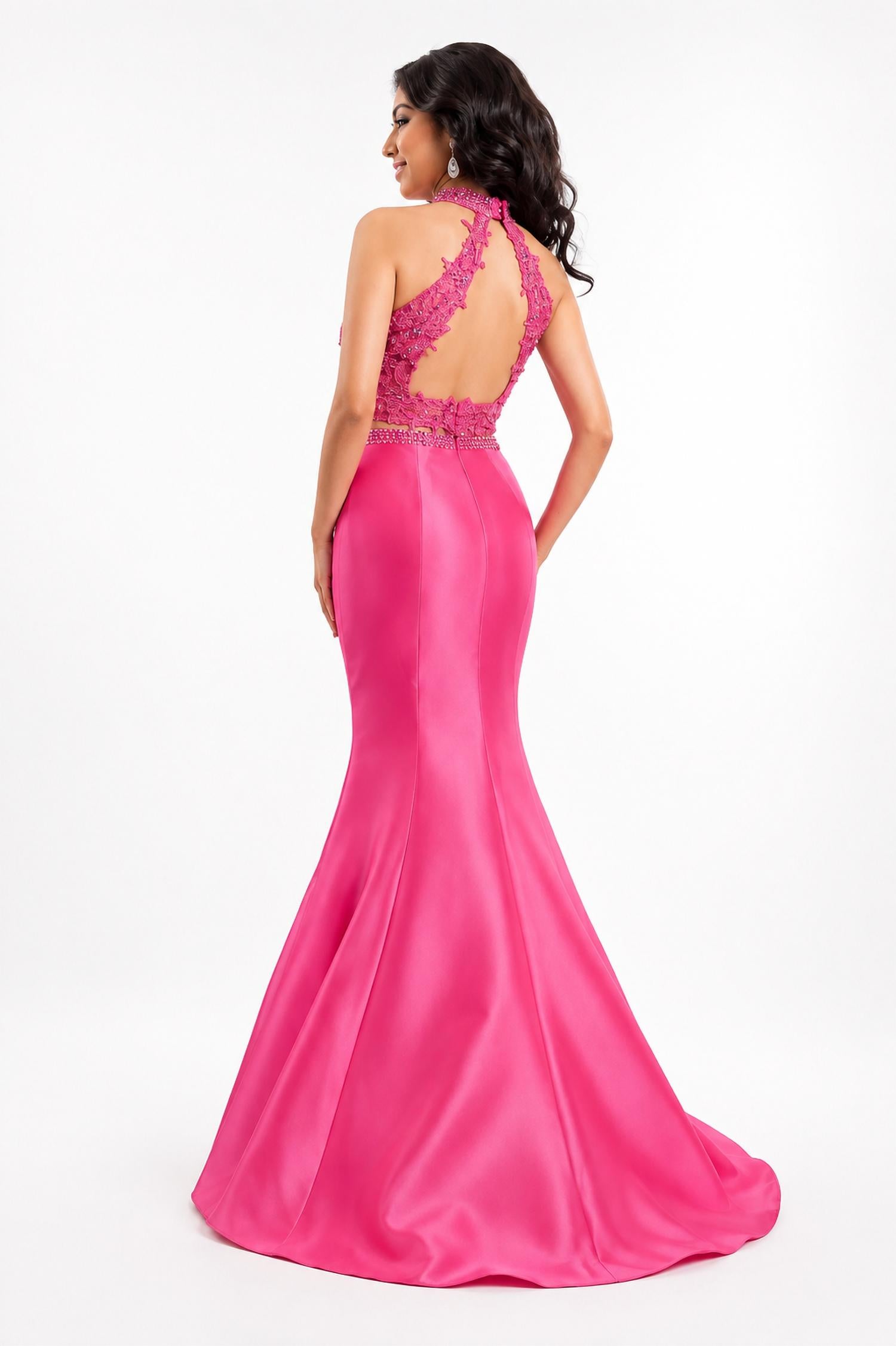 Rachel Allan - Lace Mermaid Dress