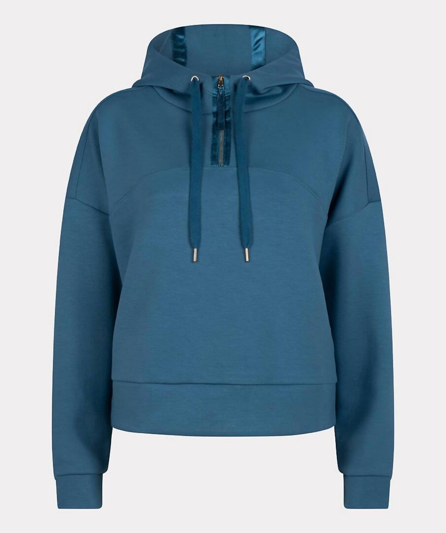 Esqualo - Women's Sweater Short Hoodie