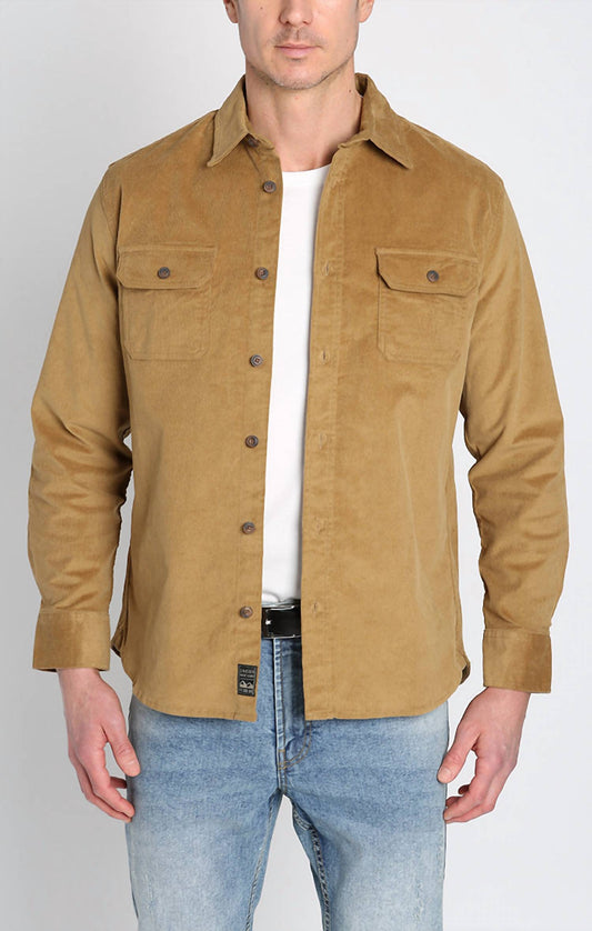 Jachs New York - Stretch Corduroy Liberty Overshirt