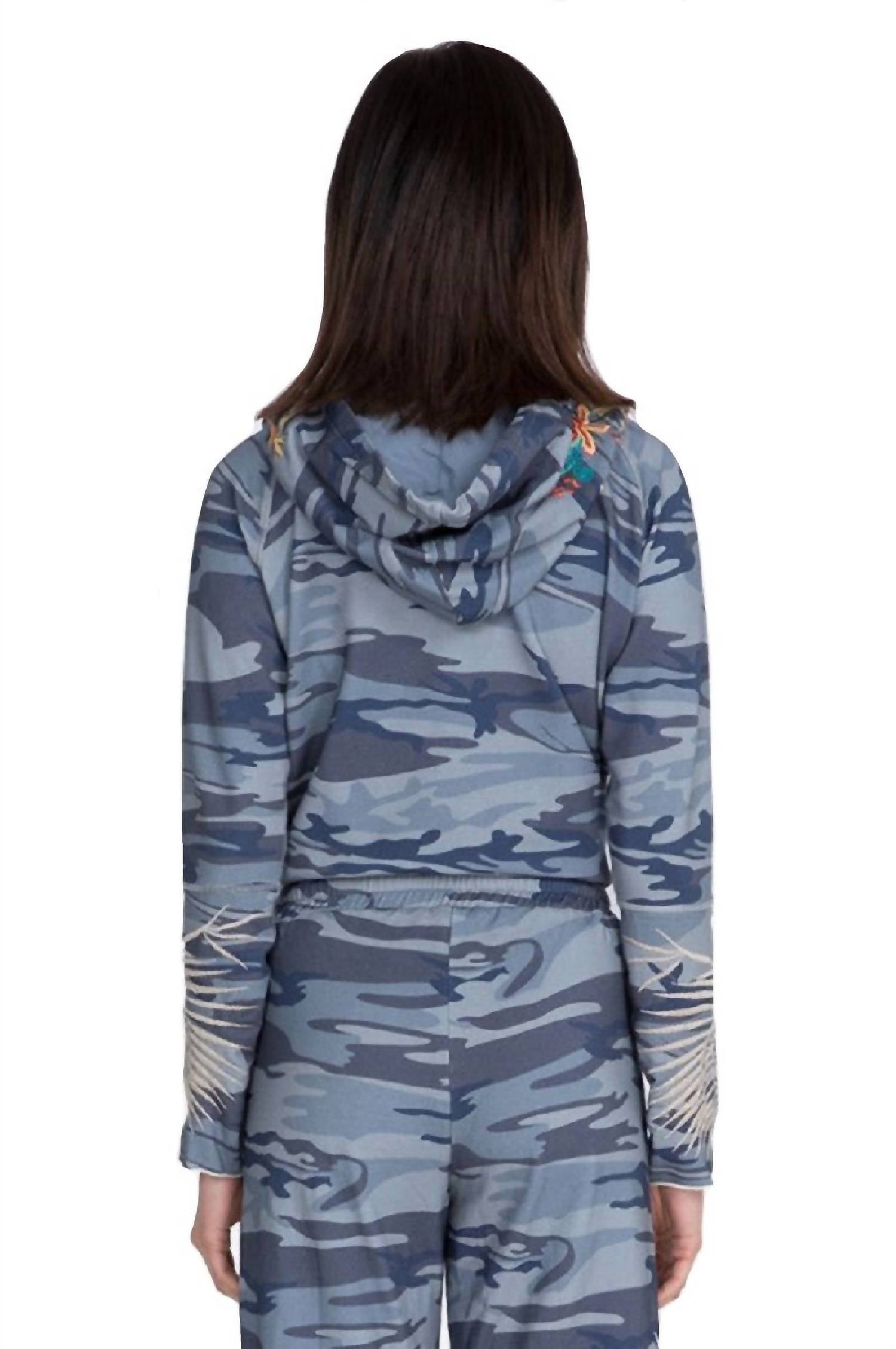 Johnny Was - Nohea French Terry Raw Edge Hoodie