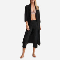 Skin - Carina Organic Pima Cotton Lightweight Robe
