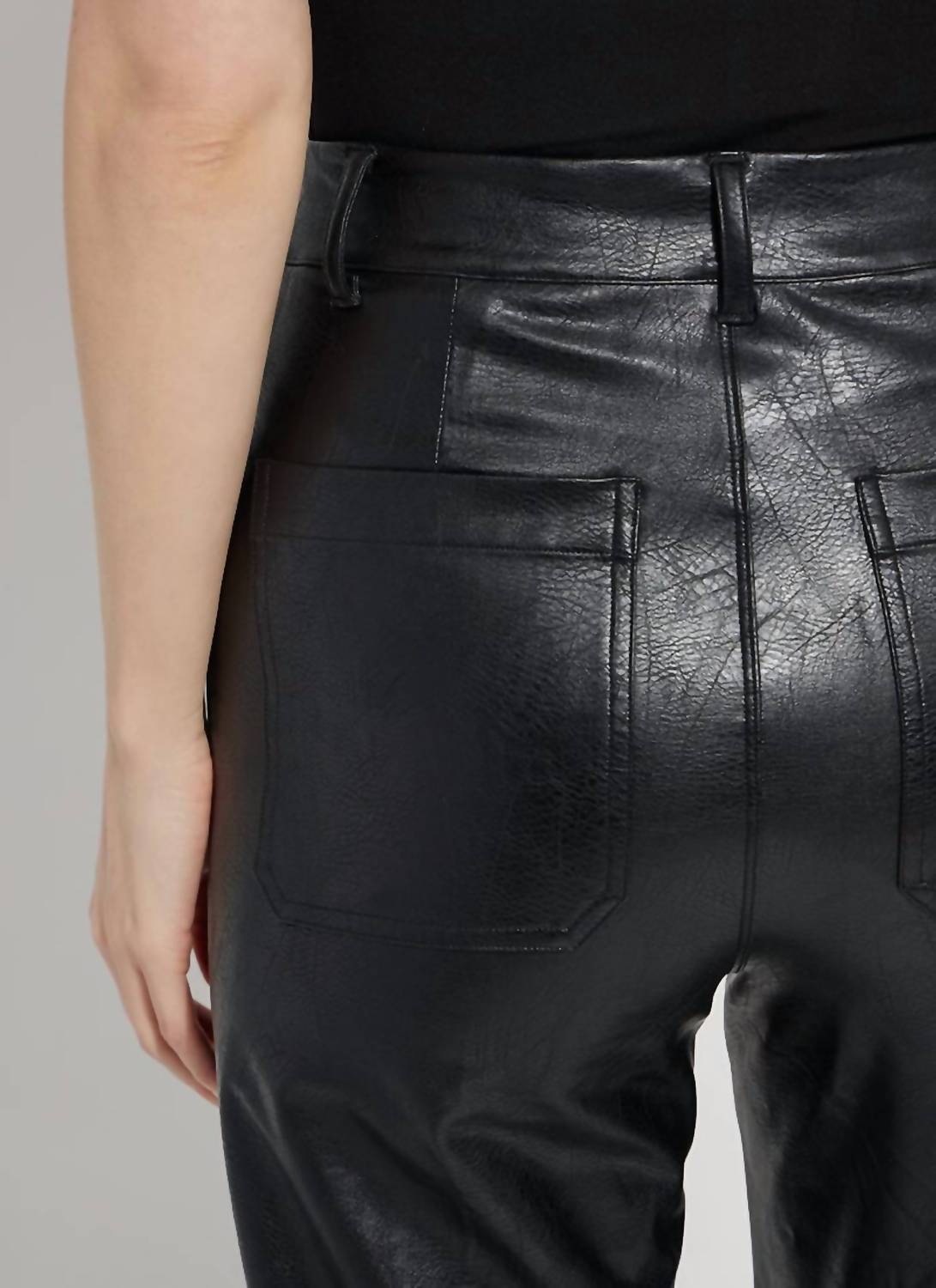 Lysse - High Waist Vegan Leather Pant