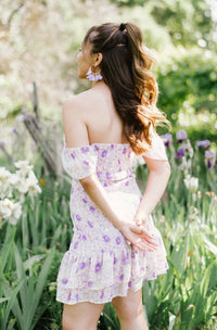 Lovesome - Puff Sleeve Mini Dress