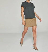 7Diamonds Relaxed Pocket Tee in basil - women's t-shirt - detail view