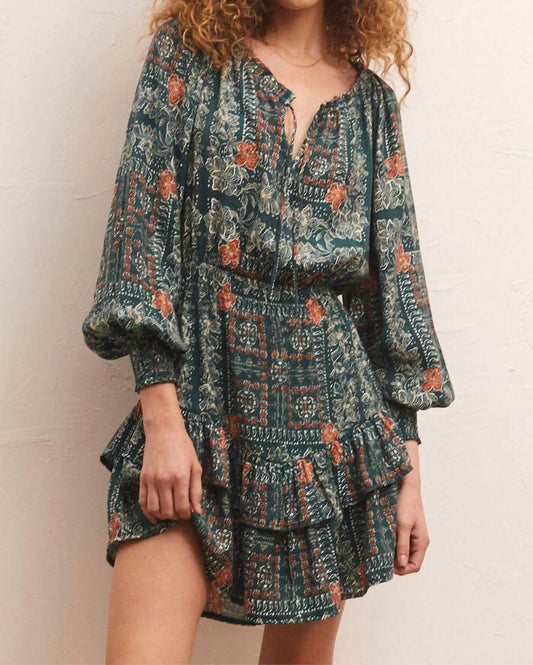 Jo Printed Mini Dress