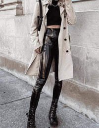 Spanx - Faux Patent Leather Legging