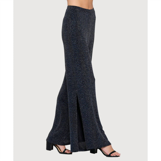 Last Tango - Glitter Slit Pant