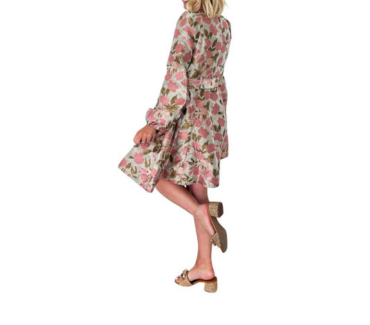 Aiblee - That's Amore Jacquard Dress