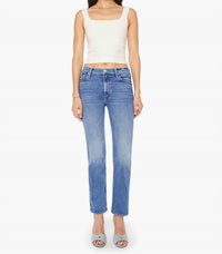 Mother - Mid Rise Rider Hover Jean