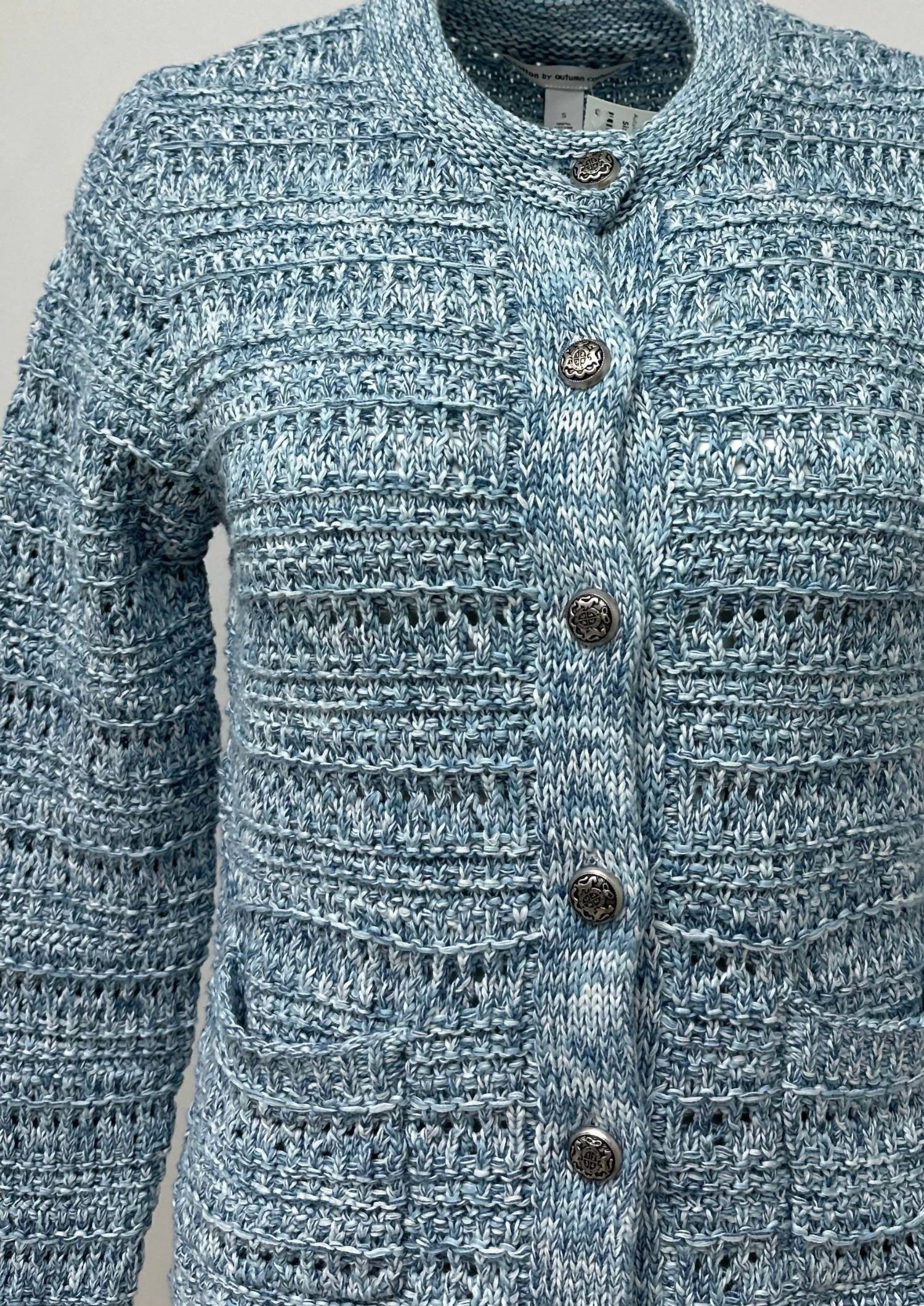 Autumn Cashmere - Texture Stitch Jacket
