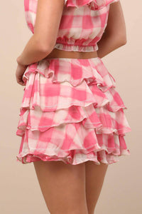 Jacquie The Label - Giada High-rise Mini Skirt