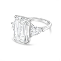 Diana M Jewels - Women's Emerald & Trillion Lab-Grown Diamond Jewelry (6.00 Ct) - Elegant