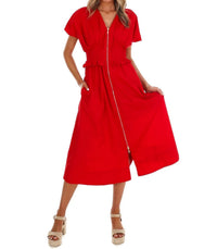 Entro - Women's Catch The Breeze Midi Dress
